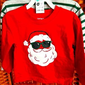 Two long sleeve shirts